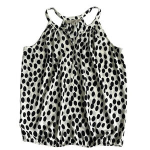 LOFT Sleeveless Polka Dots Top Size  XSP
